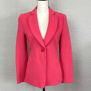 Giorgio Armani Fitted One Button Blazer